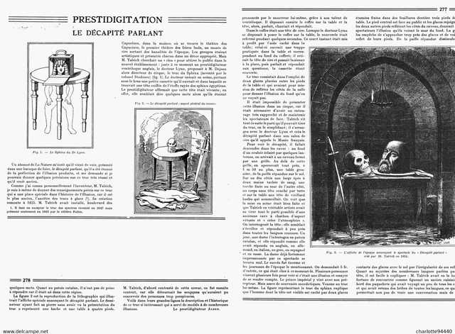 Théâtre Robert Houdin – Série Complète 12 Protège-cahiers Prestidigitation 1895