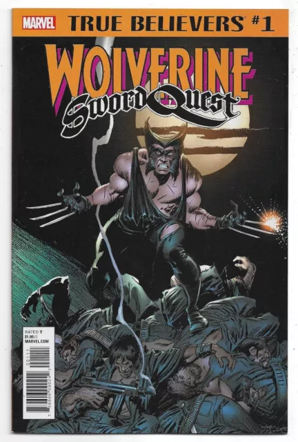 Wolverine Sword Quest #1 True Believers Reprint NM (2018) Marvel Comics