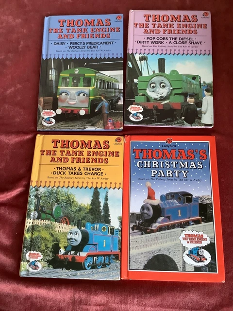 VINTAGE LADYBIRD 4 x Thomas the Tank Engine books £11.11 - PicClick UK