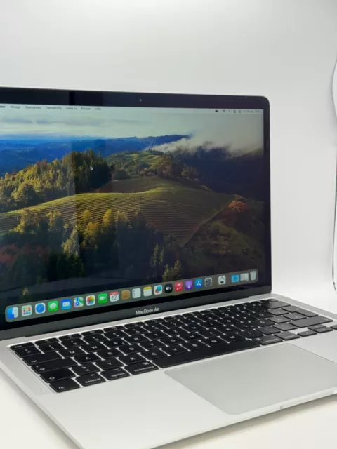 Apple MacBook Air 2020 13,3" - Intel i3, 8GB RAM, 256GB SSD - Silber - WIE NEU
