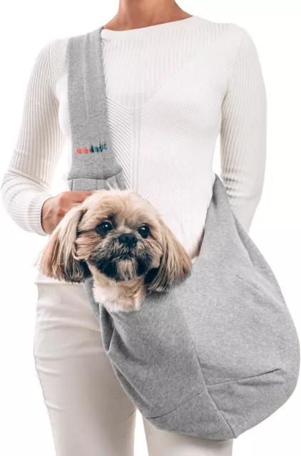 Versatile Pet Carrier Sling Tote Shoulder - Ideal for Dogs or Cats, Reversible!