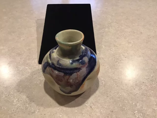 studio art pottery signed Vase