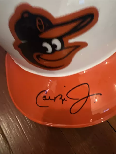 Cal Ripken Jr. Baltimore Orioles Signed Batting Helmet Rawlings Authentic 3