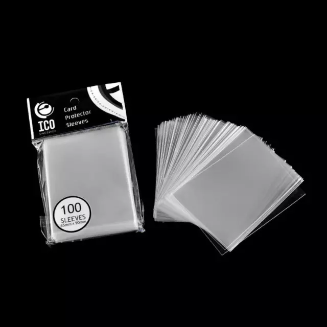 Unsealed 65x90mm Card Sleeves for Protection and Preservation Hot B3