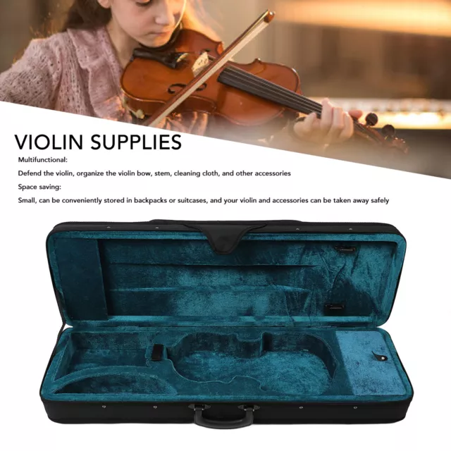 Violin Hard Case Rectangle Exquisite Design 4/4 Violin Box For Gift For