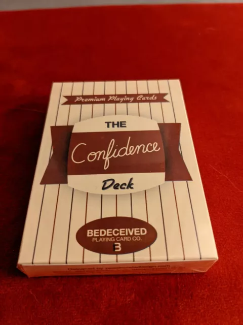 The confidence deck - Bedeceived playing cards - Limited edition