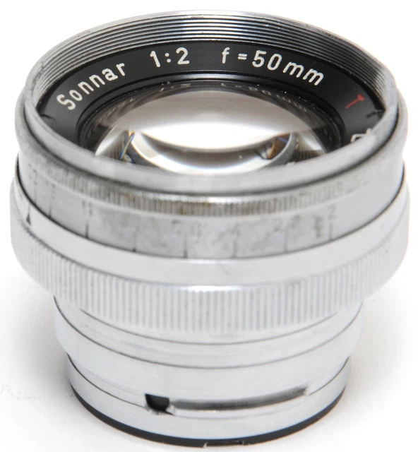 【良品】Contax IIa Zeiss-Opton Sonnar 50mm ▷ [ MINT ] Zeiss Ikon Contax IIa Film Camera + Sonnar 50mm
