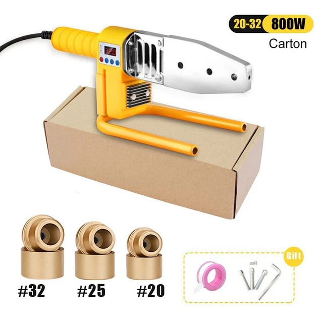 CzyuRachel Muffenschweißgerät 1000W - PPR PE Rohr Schweißgerät Mit 6 Schneidköpfen