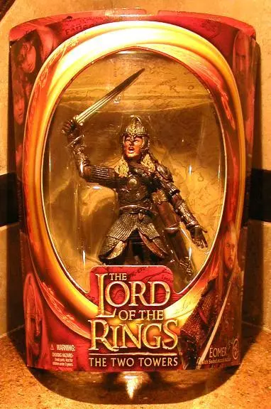 Clearance! JRR TOLKIEN ~ LORD OF THE RINGS ~ EOMER  ~ LARGE ACTION FIGURE