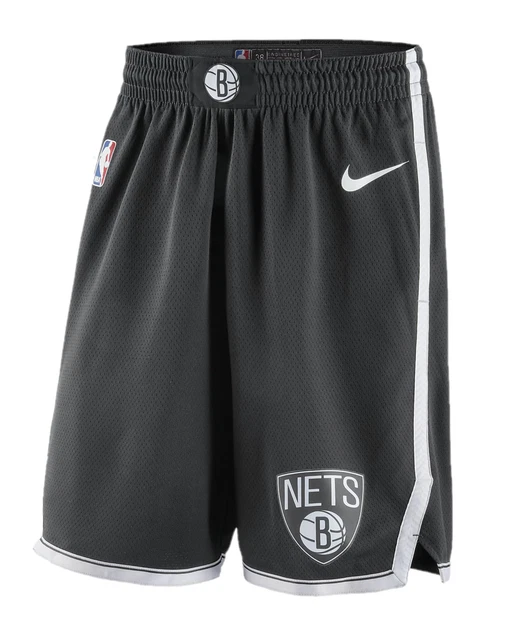 Pantaloncini da bambino Brooklyn Nets (taglia 10-12y) NBA Nike Icon Edition - Nuovi