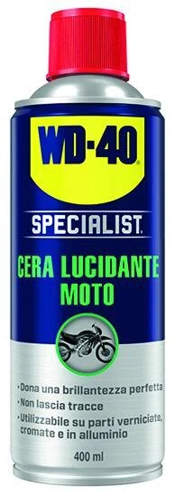 Lubrificanti Wd-40 Moto Cera Lucidante 400 Ml 12 Pezzi