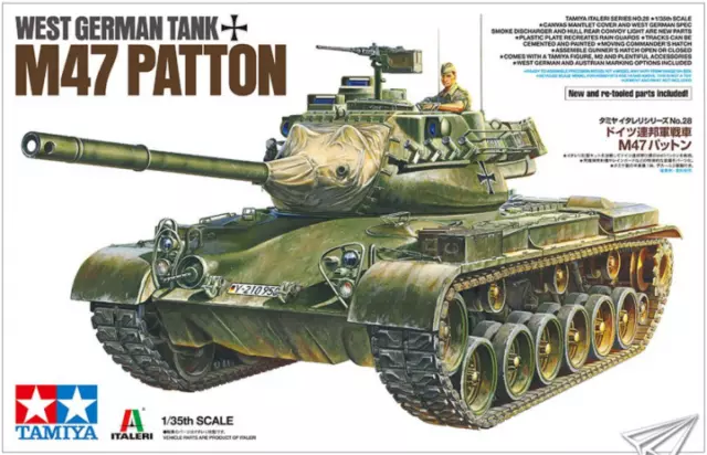 Maquette de char M47 Patton à assembler Echelle 1/35 Maquette