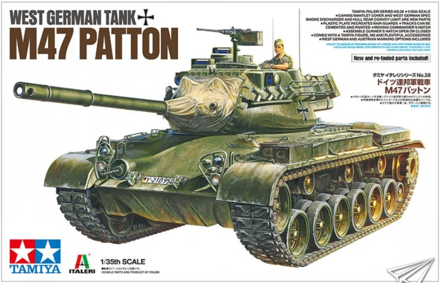 Maquette de char M47 Patton à assembler Echelle 1/35 Maquette