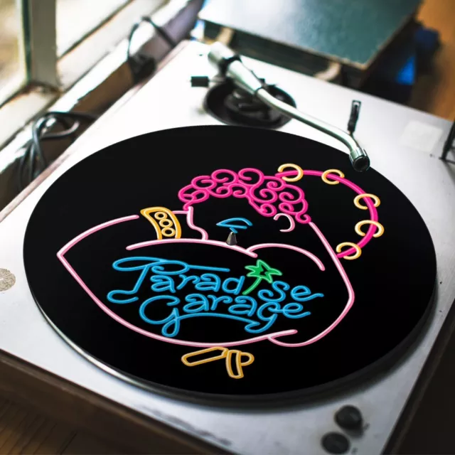 Paradise Garage SoHo NYC | 12" DJ Turntable Slipmats - Turntable Slip mat - Pair