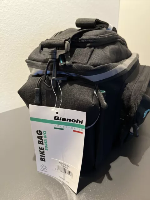 Bianchi Fahrrad Gepäckträgertasche , Rack Bag, Trunk Bag