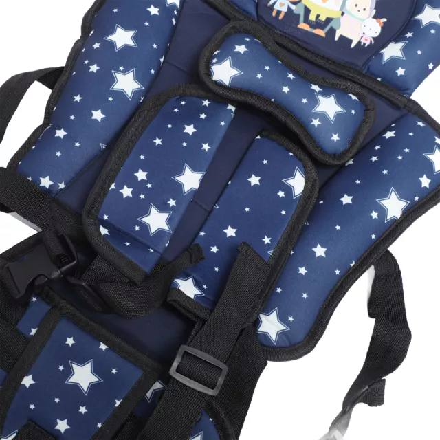 (Starry Sky)Baby Car Insert Baby Cushion Highlighting Bear Pattern Breathable