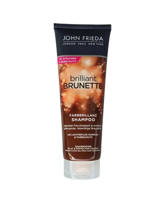 John Frieda/Brilliant Brunette Farbbrillianz Shampoo 250ml/Haarpflege