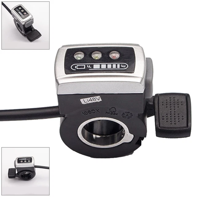 Accélérateur Universel G Pour Vélo électrique Et Scooter - Affichage LED Batterie 48V, Installation Facile