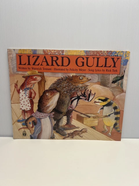 Lizard Gully by Warwick Tennant 1991 ABC Paperback Rick Turk, Felicity Mayer