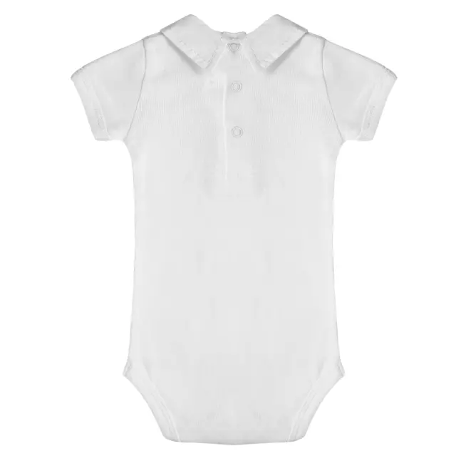 Buyless Fashion Baby Boy Assorted Styles Bodysuit Short Long Sleeves In Cotton 2