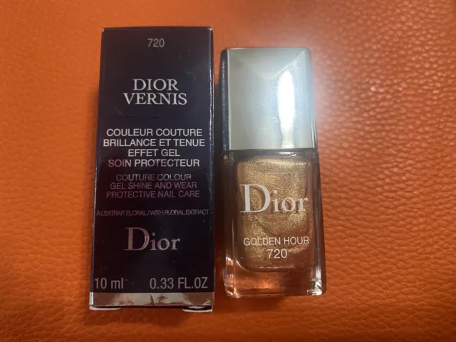 DIOR Vernis - Limited Edition Nail Care - Shade: 720 Golden Hour  SOLD OUT