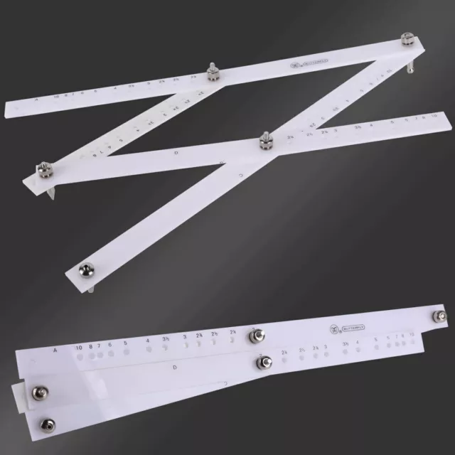 34cm Künstler Pantograph Pantograf Storchenschnabel für Vergrößern Verkleinern