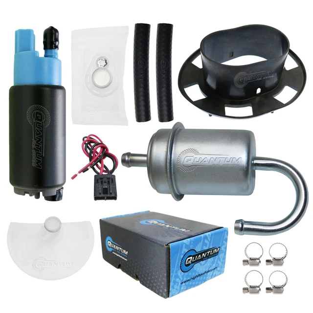 QFS Motorcycle Fuel Pump Assembly With Replacement Fuel