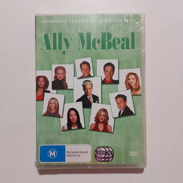 Ally McBeal Season 4 DVD NEW Region 4 (2001 TV show/series) Complete Fourth