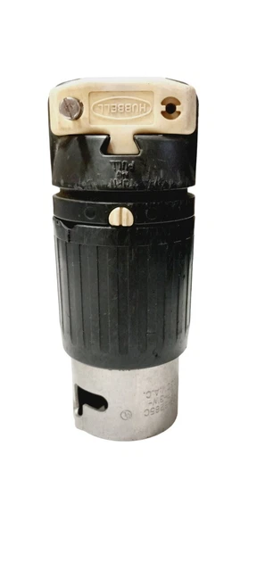 Hubbell CS-8265C Twist-lock Plug 2p 3w 50a Amp 250v-ac FREE SHIPPING