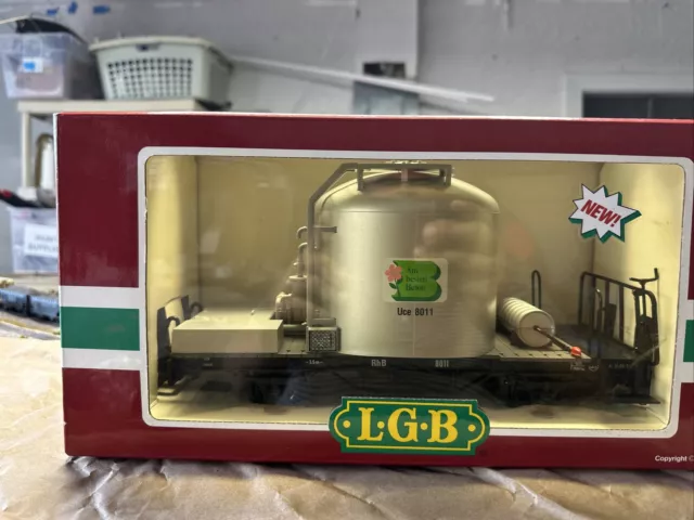 G Scale LGB Tank Car #41250 8011