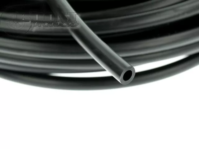 Tubo siliconico manometro pop off  wastegate per vuoto in silicone da 5 mm. nero