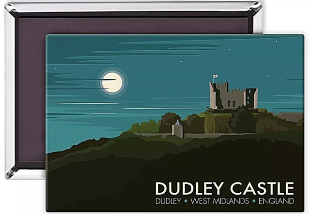 Dudley Château Acier Réfrigérateur Aimant (Se )