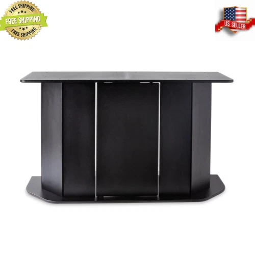 Deluxe 55 Gallon Aquarium Stand Storage Cabinet Fish Tank Tanks Holder Wood Door