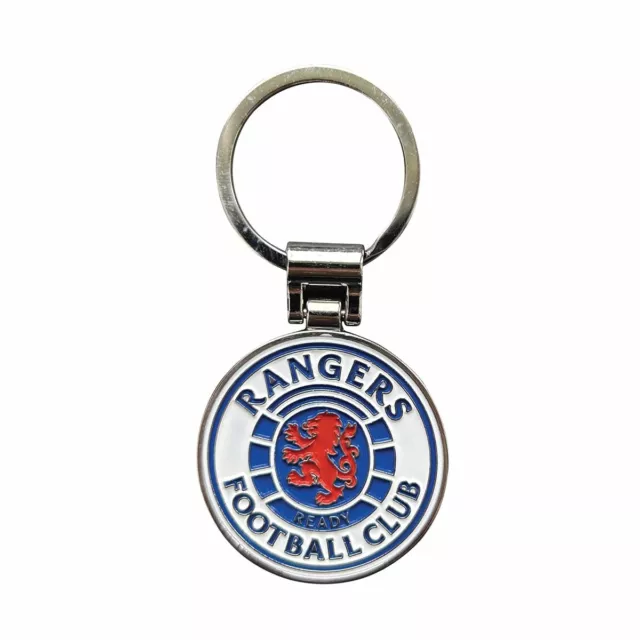 Rangers FC Crest Shaped Keyring - Keyrings & Magnets