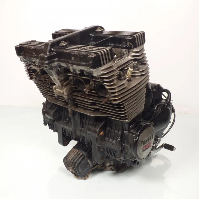 Bloc moteur origine pour moto Yamaha 750 Xj Seca 1981 à 1983 11M 68703kms