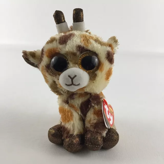 Ty Beanie Boos Stilts Giraffe 6" Plush Bean Bag Stuffed Animal Toy Baby w TAGS