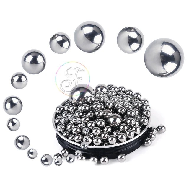 Ø 1-Ø 10 sfere solide in acciaio inox alta precisione cuscinetti a sfera acciaio inox sfere in acciaio