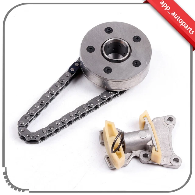 New Camshaft Adjuster Unit +Timing Chain +Tensioner For Audi A3 VW Eos Golf 2.0L