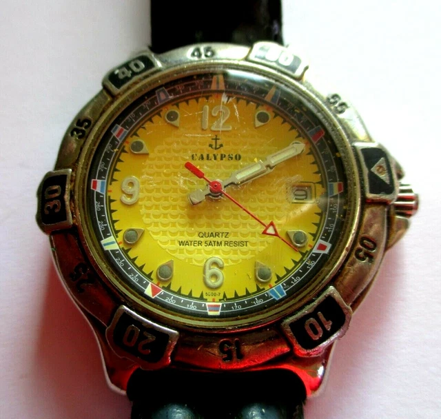 Montre à quartz homme calypso 10 atm 5061 - Label Emmaüs