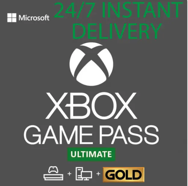Xbox Game Pass Ultimate Code 2 mesi oro live CONSEGNA ISTANTANEA globale