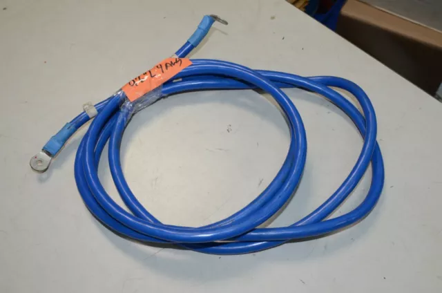4 Gauge Stranded Tinned Copper Wire 9' 6" With Lugs TEW FT1 1283 E41447 105C