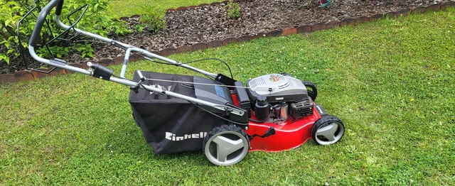 Benzin Rasenmäher Einhell Gc Pm 46 2 S Hw BENZIN-RASENMÄHER EINHELL GC-PM 46/2 S HW-E mit Radantrieb und
