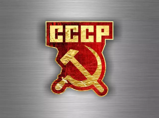 Aufkleber sticker russia sowjetunion flagge fahne udssr russland urss cccp r4