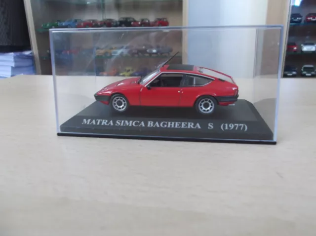 Altaya 1/43 Scale 1977 Matra Simca Bagheera S In Red + Black Detail & Boxed