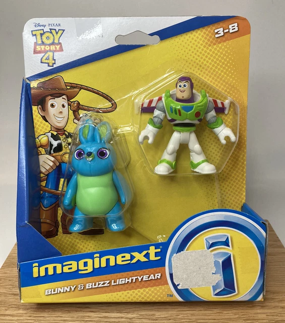 NEW FISHER PRICE Imaginext Disney Toy Story 4 Bunny & Buzz Lightyear