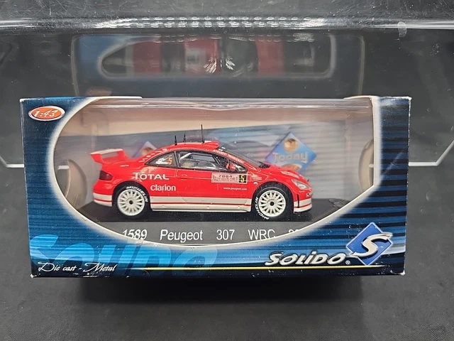 Peugeot 307 Wrc AUTOart 1/43 – Gronholm Deutchland 2005 – Miniature Neuve