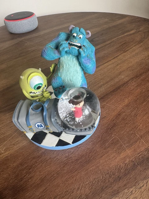 DISNEY PIXAR MONSTERS Inc Rotating Musical Snow Globe $149.99 - PicClick