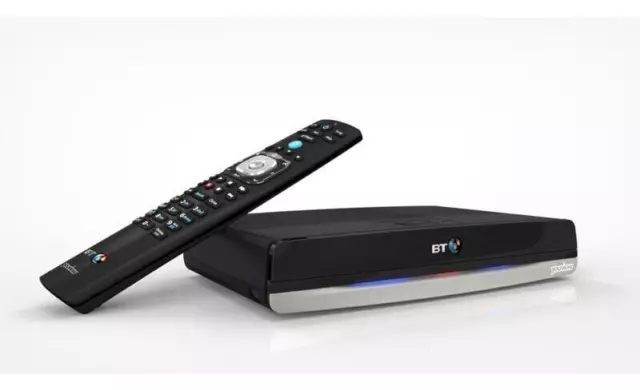 BT Youview Freeview Box Recorder DTR-T2100 500G With Remote And Power Cable NEW