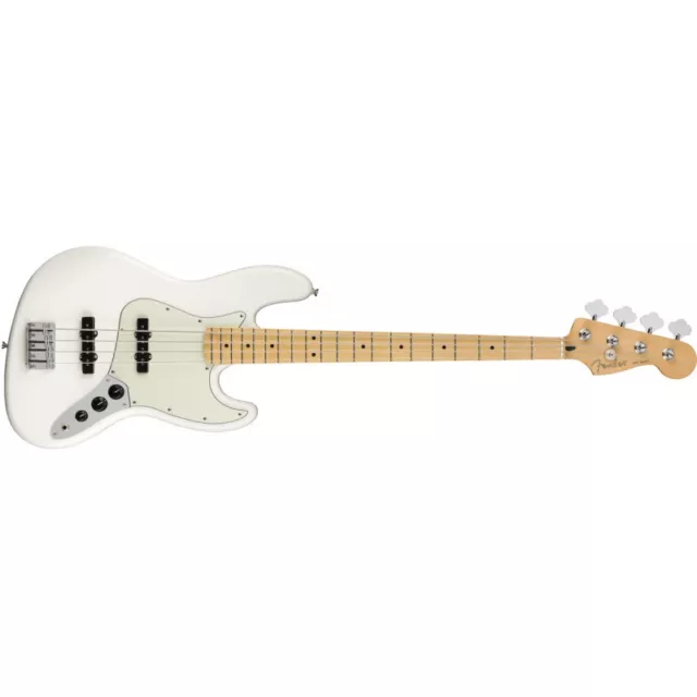 Fender Player Jazz Bass - touche érable - Polar White - Basse électrique
