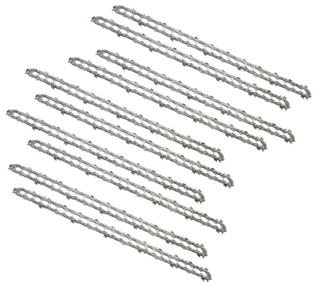 SECURA 10x Sägeketten Set Für Stihl Motorsägen – 35 Cm Arbeitslänge, 3/8" Teilung, 1,1 Mm, 50 Treibglieder, Halbmeißel